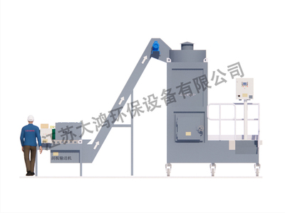 撬装式小型生活垃圾焚烧炉